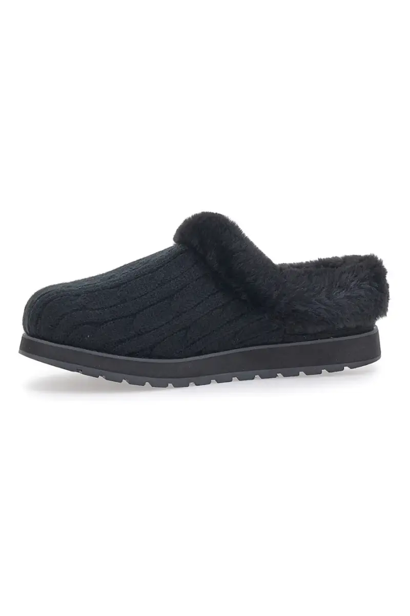 Skechers Pantofole Nero 3684306 miniatura 3