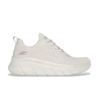 per donna 117385 Sneakers bianche Bobs B Flex Hi Flying Hi (40), Bianco, Tessuto, 3 a 5cm, Stringhe, Casual