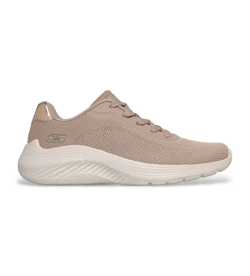 per donna 117679 Sneakers Bobs Squad Waves color talpa (36), Basso, Stringhe, Casual, Sportivo, Multisport, Taupe Naturale