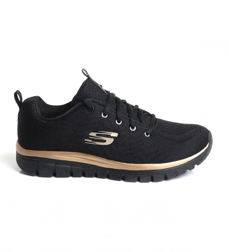 Skechers Sneakers Donna Graceful Get Connected Nero