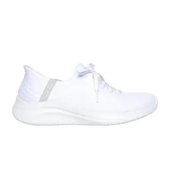 per donna 149710 Sneaker slip-ins Ultra Flex 3 0 bianche (41), Bianco, Tessuto, 3 a 5cm, Stringhe, Casual, Sportivo