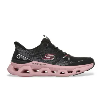 per donna 150513 Scarpe slip-in Glide-Step Altus - Fast Lane nero, rosa (37), Basso, Stringhe, Casual, Sportivo, Multisport