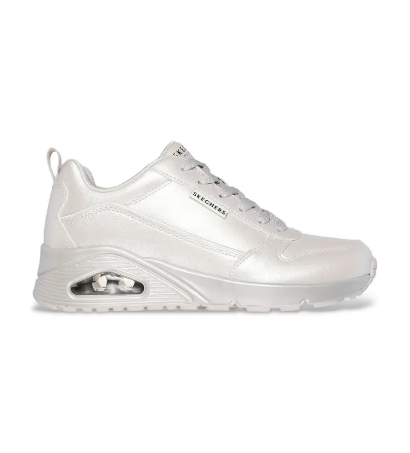 per donna 177104 Sneakers bianche Uno Galactic Gal (37), Bianco, 3 a 5cm, Stringhe, Casual