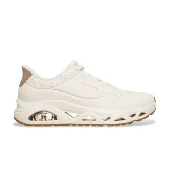 per donna 190113 Sneakers slip-in Uno Glide Step Glide On Air, bianche (36), Bianco, Basso, Stringhe, Casual Naturale