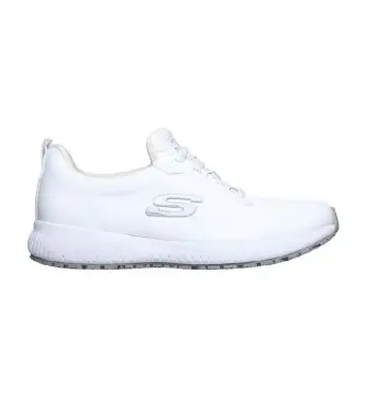 per donna 77222EC Scarpe da ginnastica bianche Work Squad SR (36), Bianco, Basso, Stringhe, Casual, Sportivo