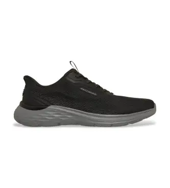 per uomo 211369 Garner Ellis Relaxed Fit Slip-in Sneakers, Nero (40), Basso, Stringhe, Casual