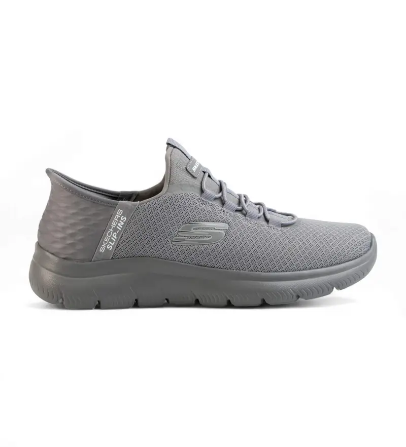 Skechers Slip Uomo Grigio 4048749