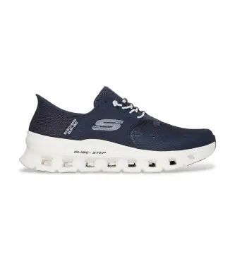 per uomo 232930 Scarpe slip-in Navy Glide Step Pro (40), Basso, Stringhe, Casual Naturale