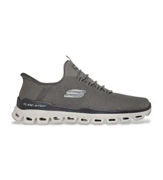 per uomo 233010 Sneakers slip-in Noxus Glide Step, marrone verdastro (40), Basso, Stringhe, Casual