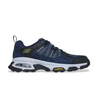 per uomo 237211 Sneakers blu navy Skech Air Envoy Buyers Peak (40), Basso, Stringhe, Casual