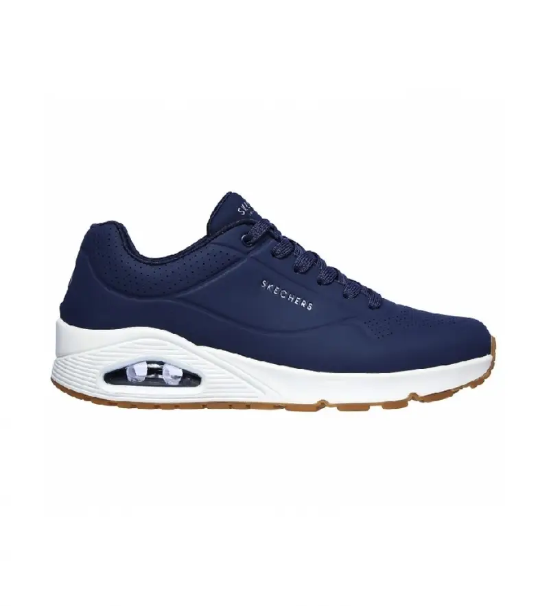 per uomo 52458 Scarpe Uno Stand On Air blu (40), Basso, 3 a 5cm, Casual, Sportivo, Multisport, Navy