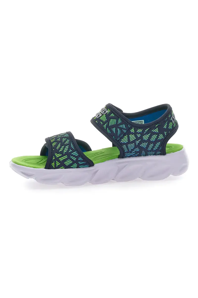 Sandali con Luci Skechers S Light Hypno Splah-Sun Sonic Verdi [NAVY] miniatura 3