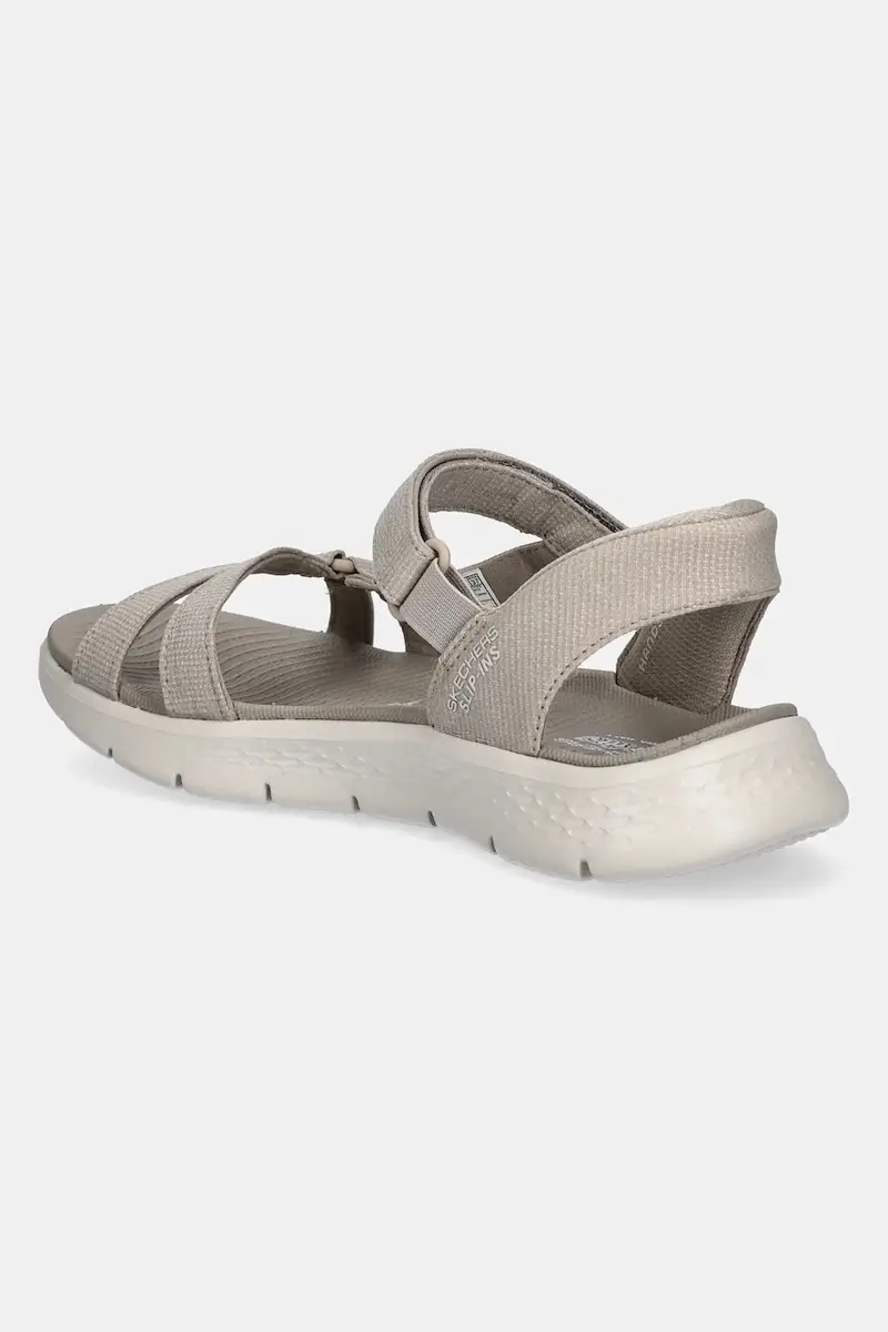 sandali GO WALK FLEX donna colore beige 141481 miniatura 3