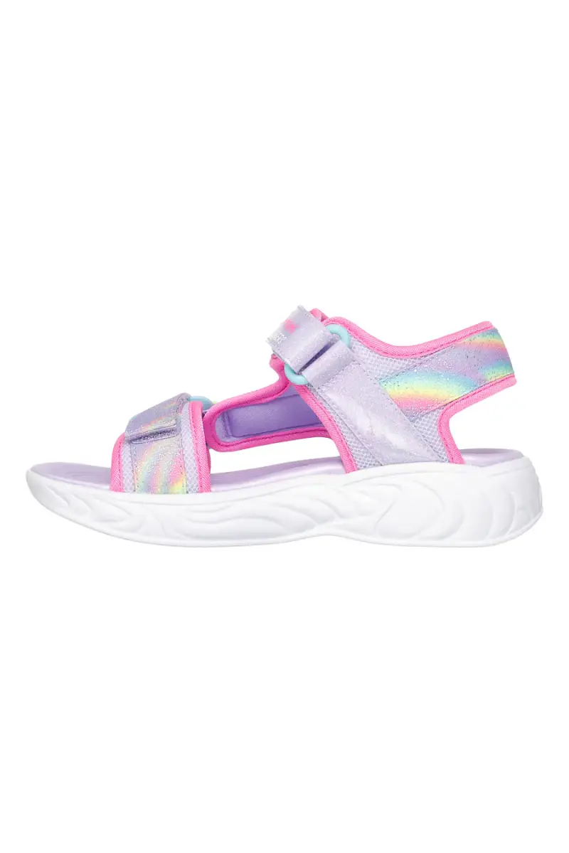 Sandali lilla con luci Skechers Dreamy Unicorns [LILLA] miniatura 4