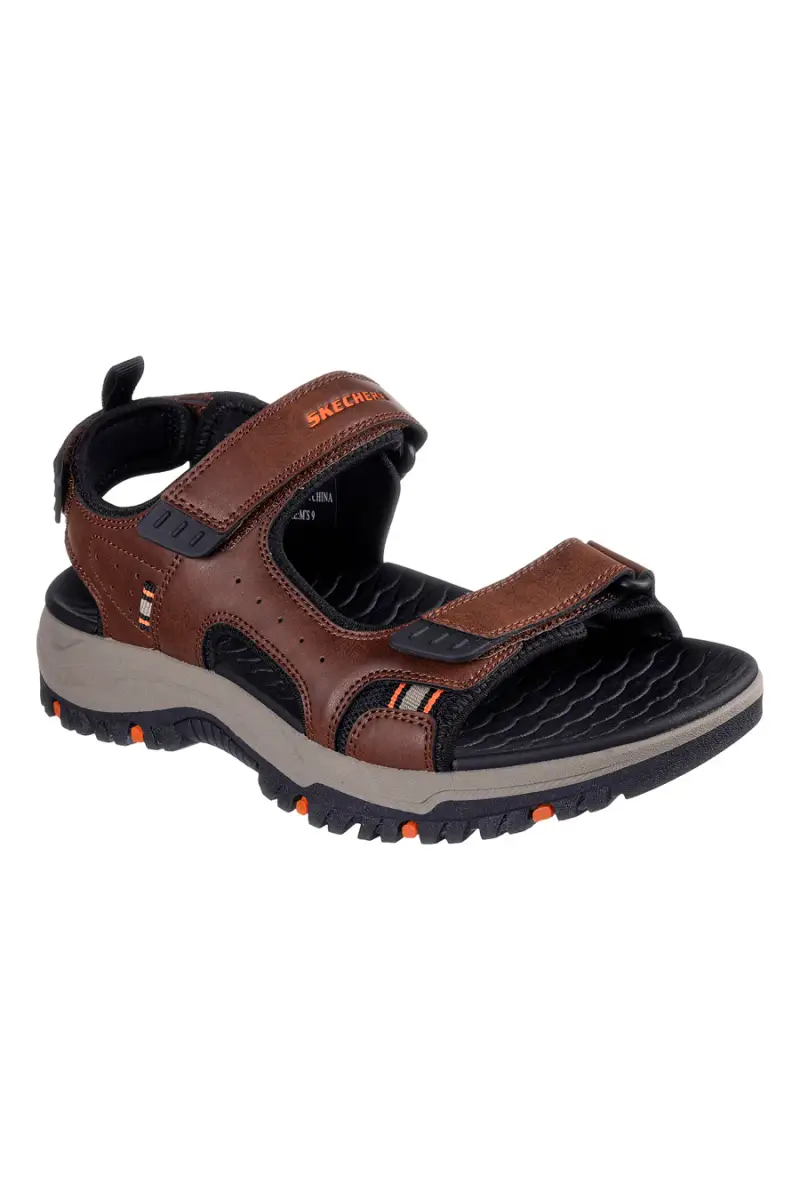 Sandali marrone Skechers Prewitt Rigdon [MARRONE] miniatura 2