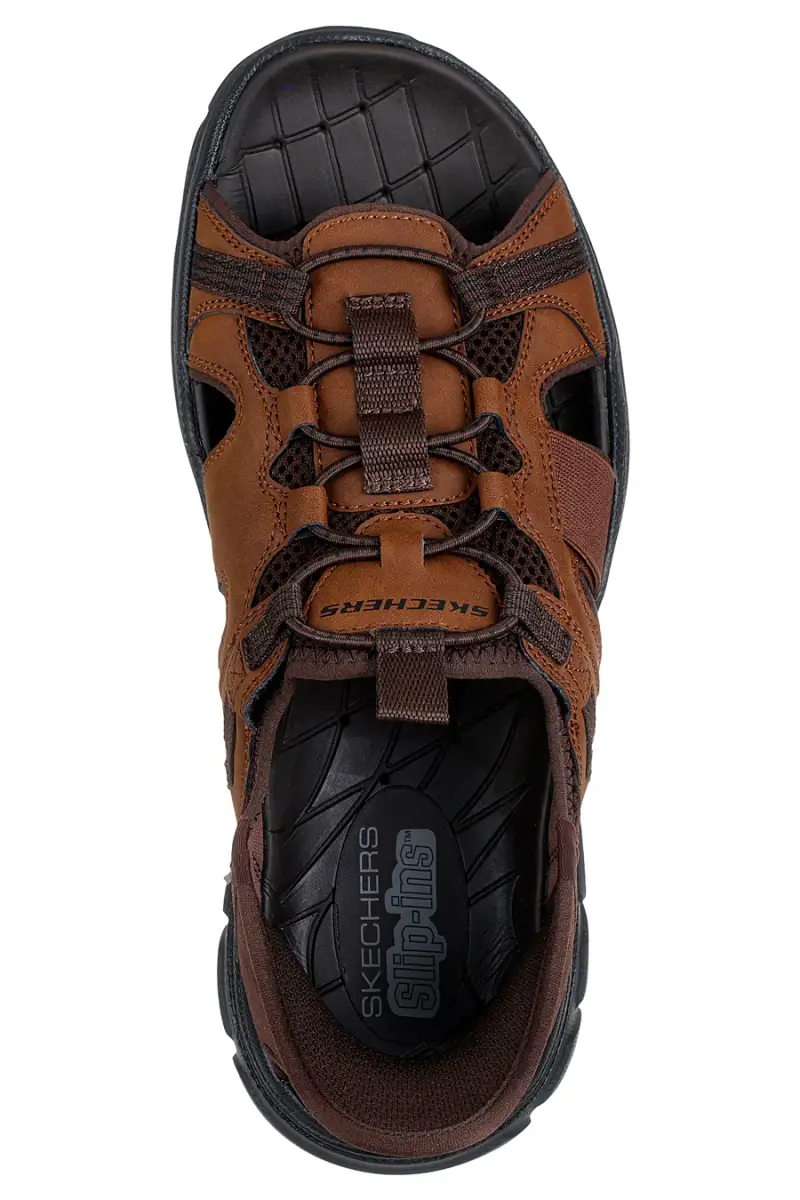 Skechers Slip Marrone 3554425 miniatura 3