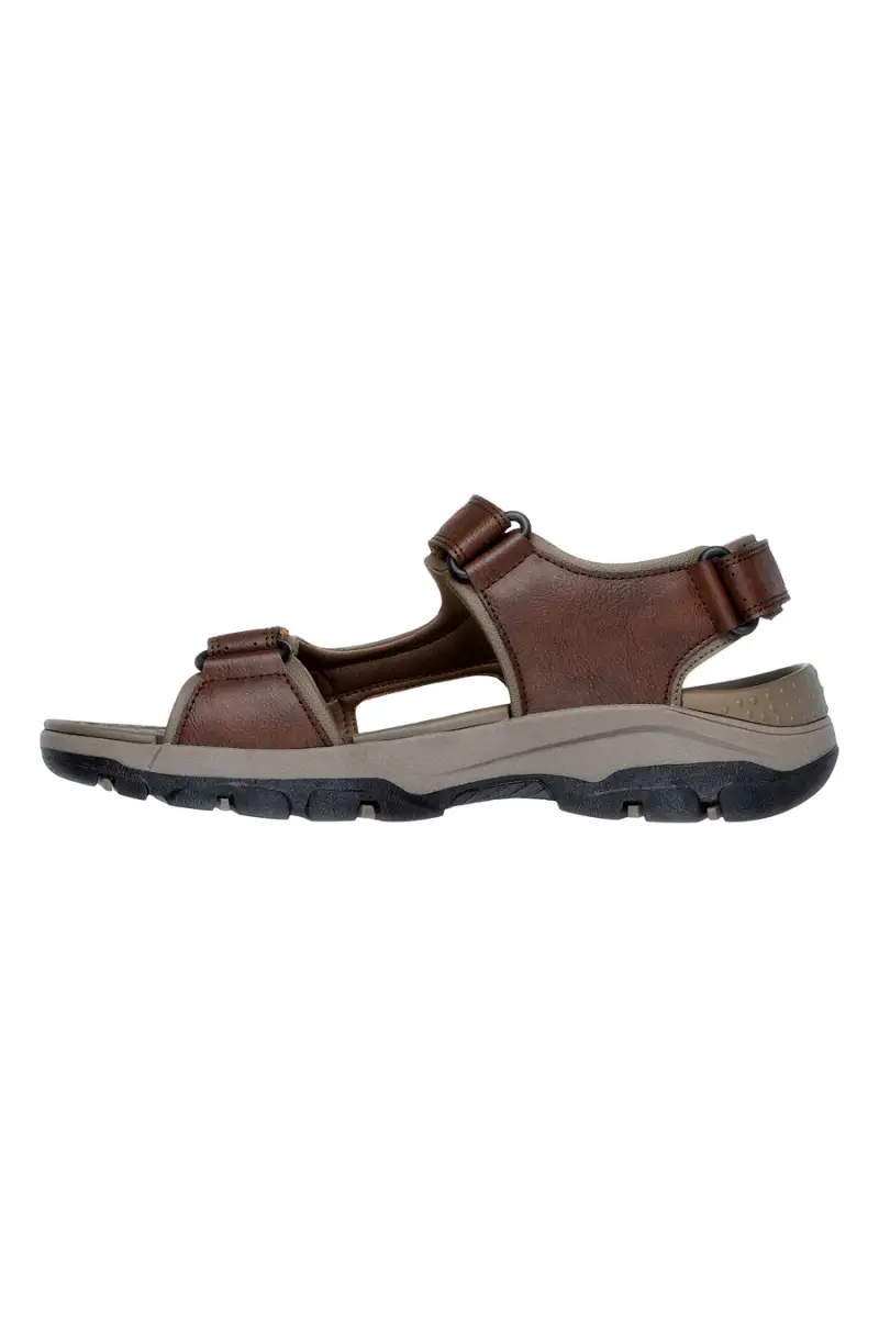 Sandali marroni Skechers Tresmen Hirano [MARRONE] miniatura 4