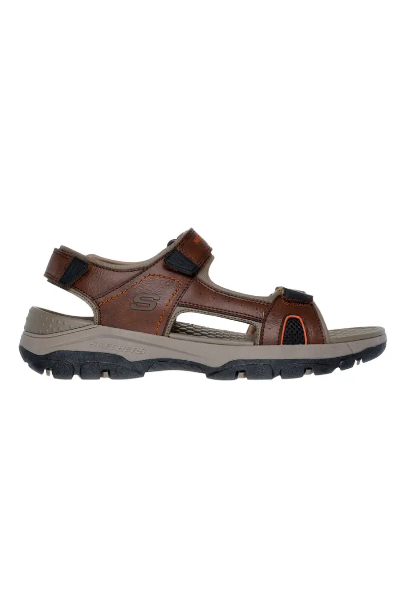 Sandali marroni Skechers Tresmen Hirano [MARRONE]