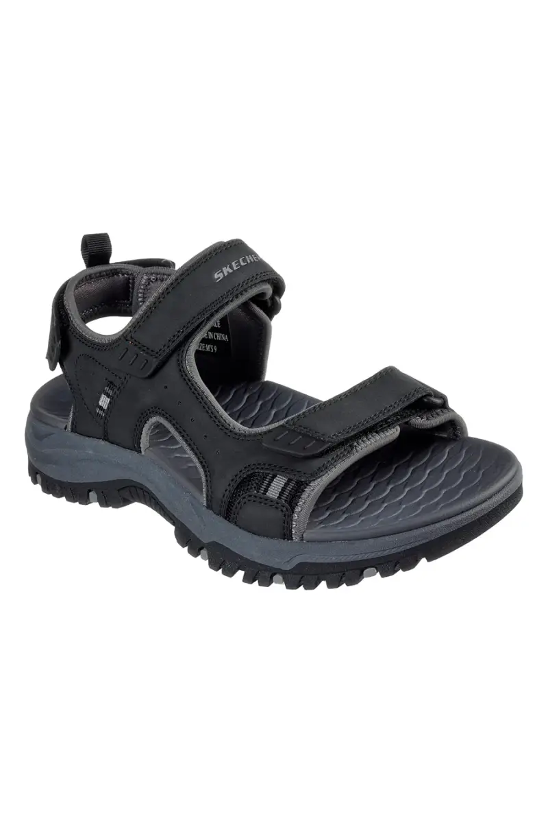 Sandali neri Skechers Prewitt Rigdon [NERO] miniatura 2