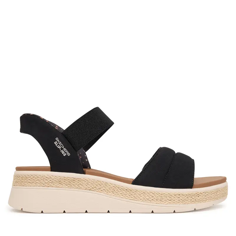 Sandali Skechers BOBS Sun Ray 114413/BLK Nero