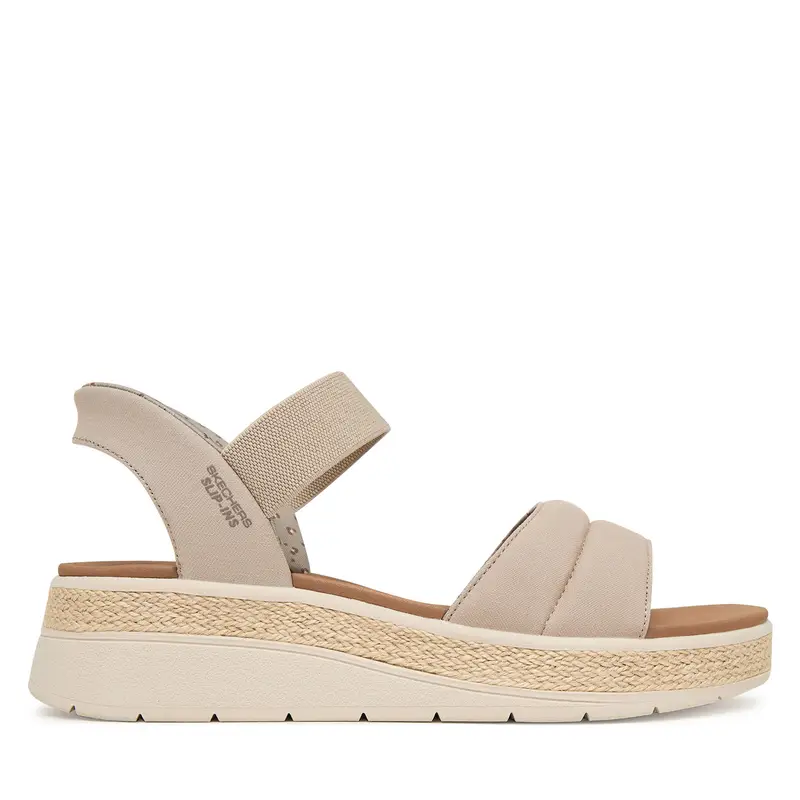Sandali Skechers BOBS Sun Ray 114413/TPE Beige