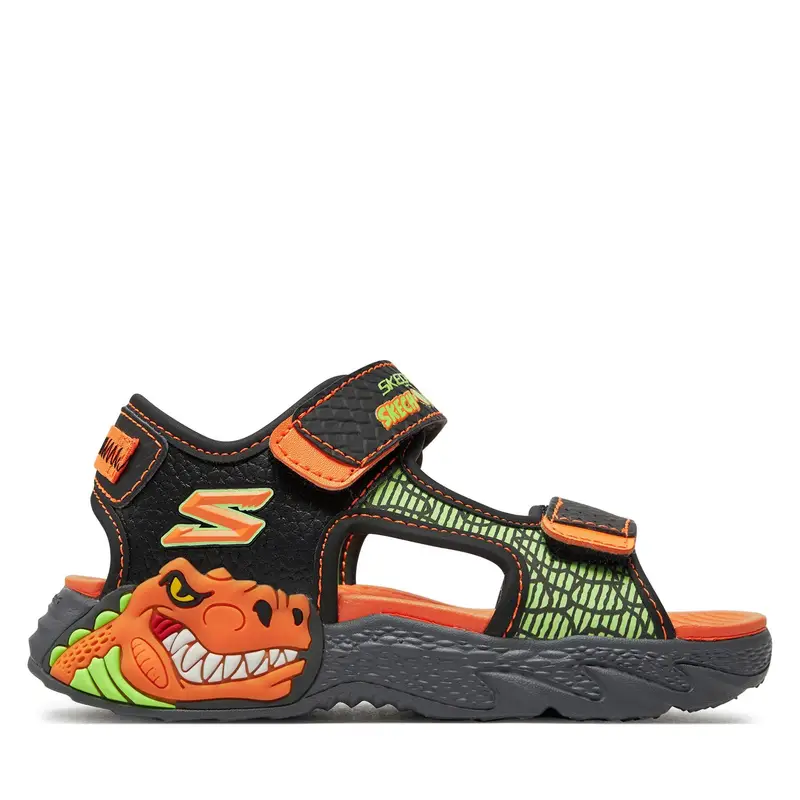 Sandali Skechers Creature-Splash- 400614L/BKOR Nero
