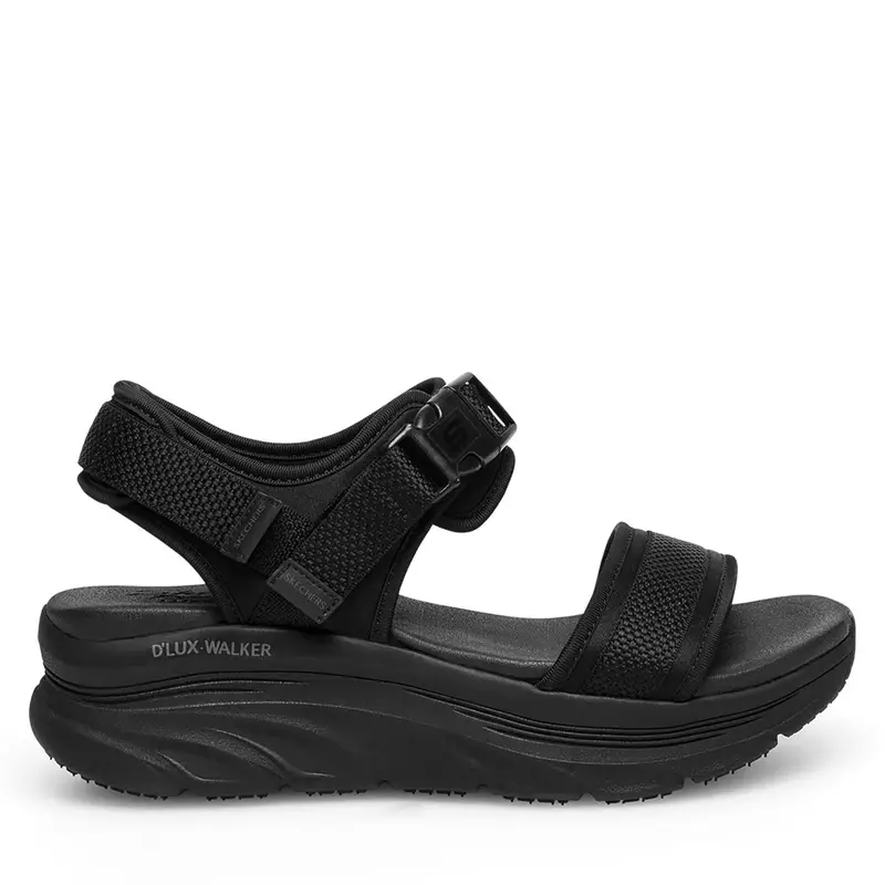 Sandali Skechers D LUX WALKER 119824 BBK Nero