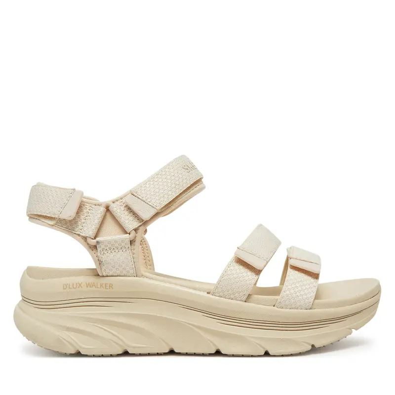 Sandali Skechers D Lux Walker-Going-Out Vibes 119828/NAT Beige