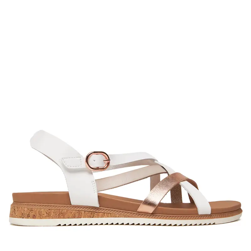 Sandali Skechers Desert Kiss Low-Peak Rank 114709/WHT Bianco