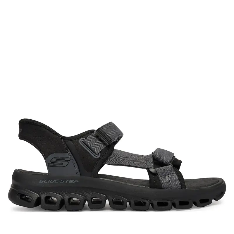 Sandali Skechers Glide Step Sandal 233382/BBK Nero
