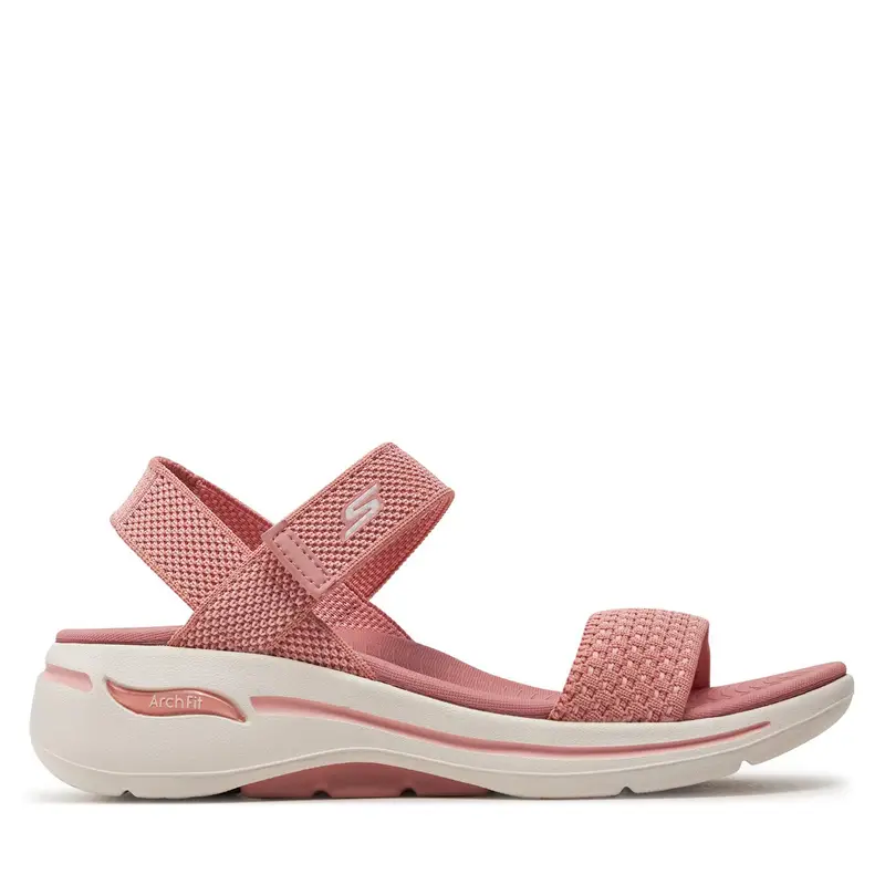 Sandali Skechers Go Walk Arch Fit Sandal-Polished 140264/ROS Rosa