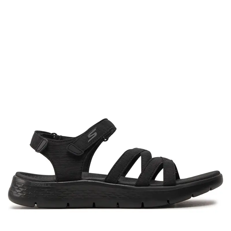 Sandali Skechers Go Walk Flex Sandal-Sunshine 141450/BBK Nero