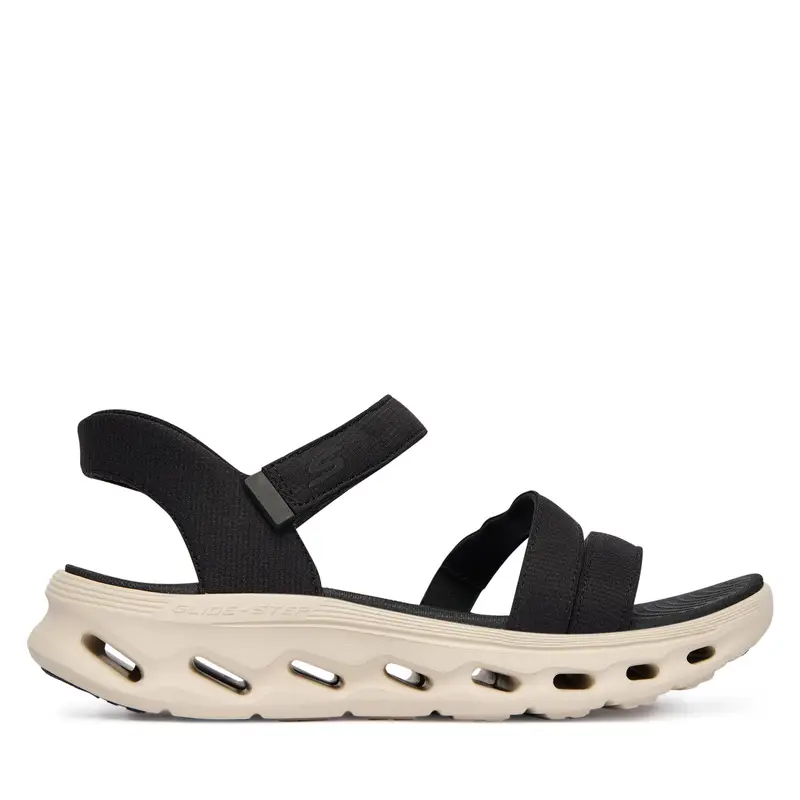 Sandali Skechers Go Walk Glide-Step 2 0 Sandal 141269/BKW Nero