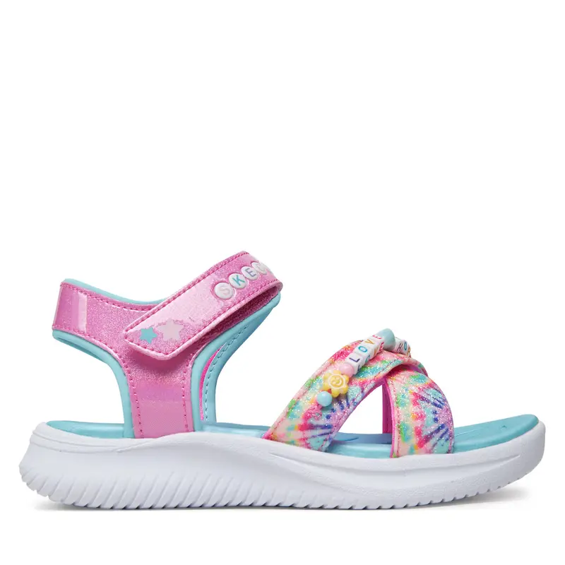 Sandali Skechers Jumpsters Sandal-Tie Dye Bffs 303045L/PKMT Rosa