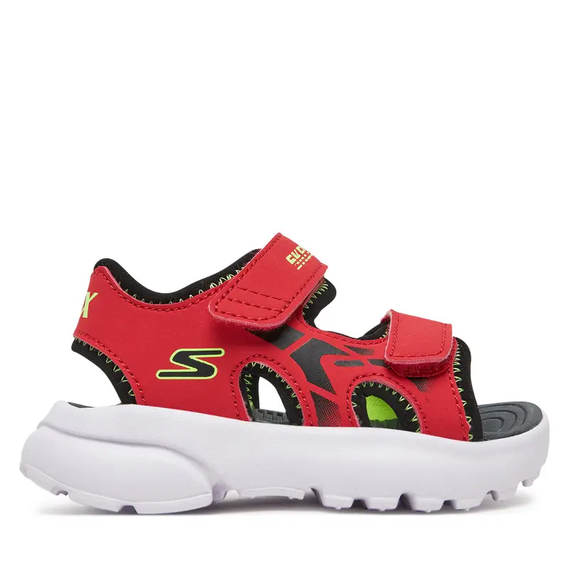 Sandali Skechers Razor Splash 406513N/RDBK Rosso
