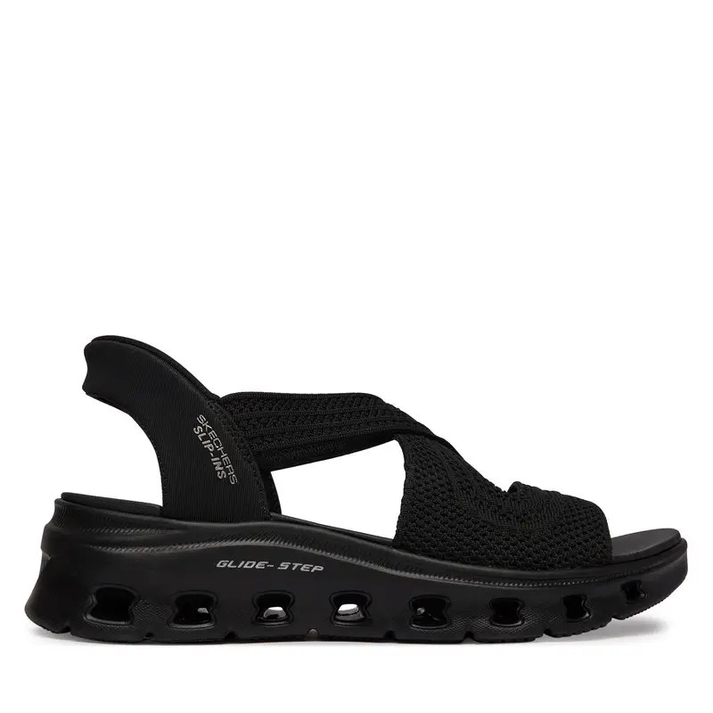 Sandali Skechers Slip-ins Glide-Step 119557/BBK Nero
