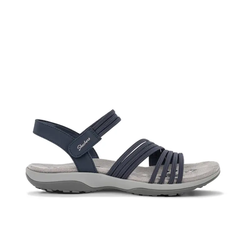 Sandali sportivi blu da donna Reggae Slim Coffee Run con soletta Memory Foam