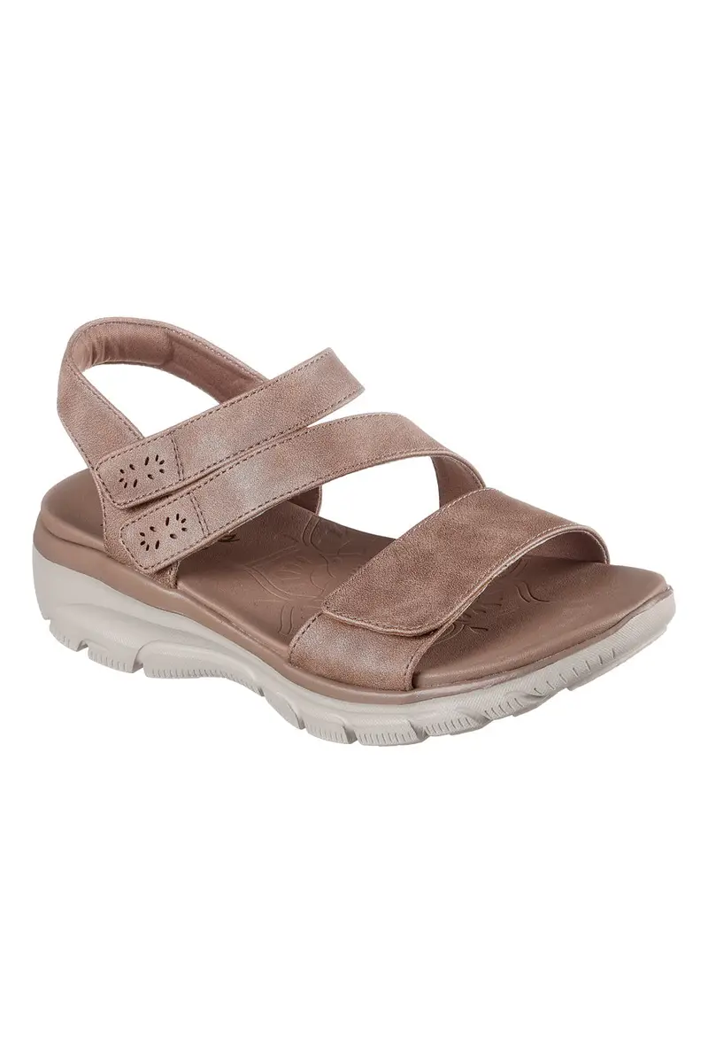 Sandali Taupe Vegan Skechers EASY GOING ALL DAY CHIC [TAUPE] miniatura 2
