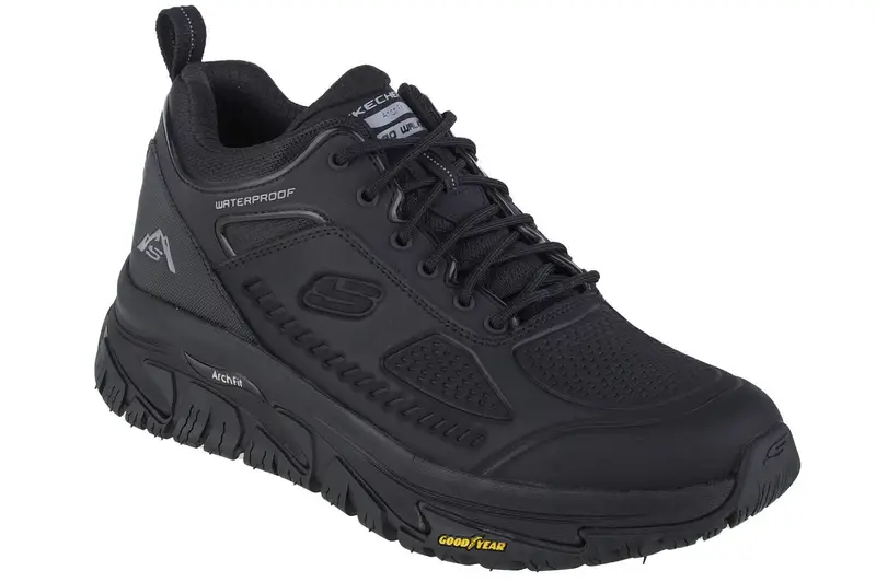 Scarpa da trekking uomo Skechers Arch Fit Road Walker Pyles Peak | Skechers Nero