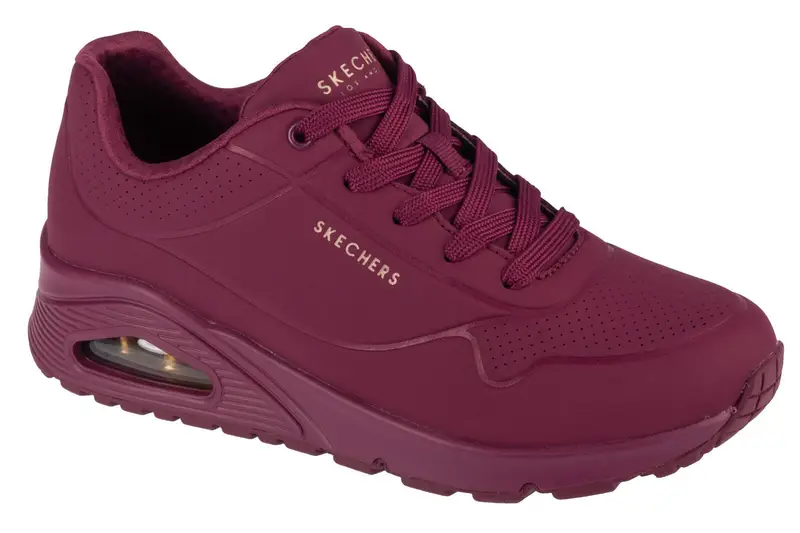 Scarpa universali donna Skechers Uno Stand On Air Plum | Skechers Rosso