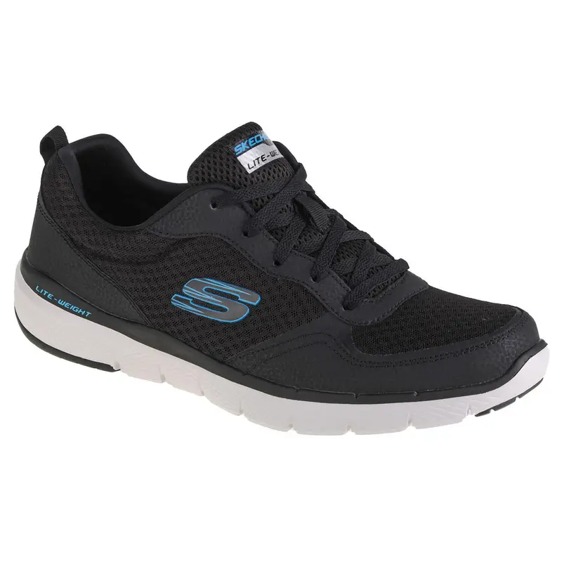 Scarpa universali uomo Skechers Mens Flex Advantage 30 | Skechers Nero