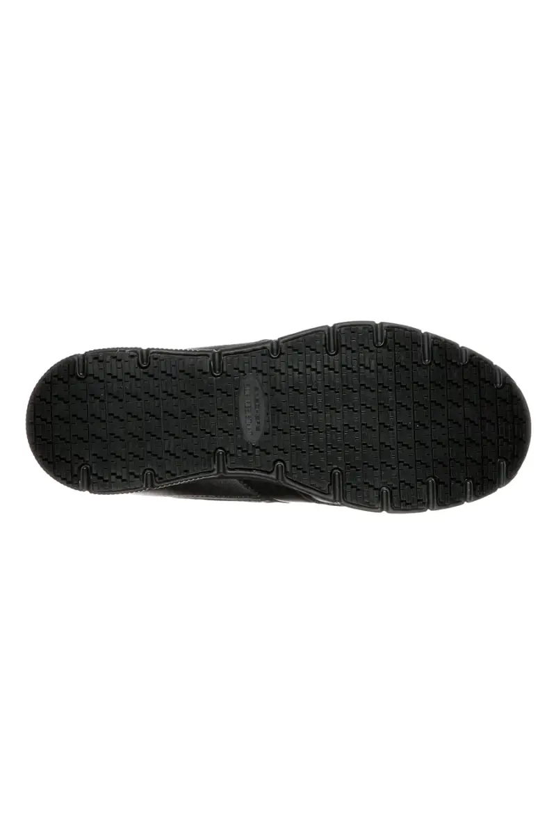 Scarpe Antinfortunistiche Nere SKECHERS Work Relaxed Fit - Nampa SR [NERO] miniatura 5