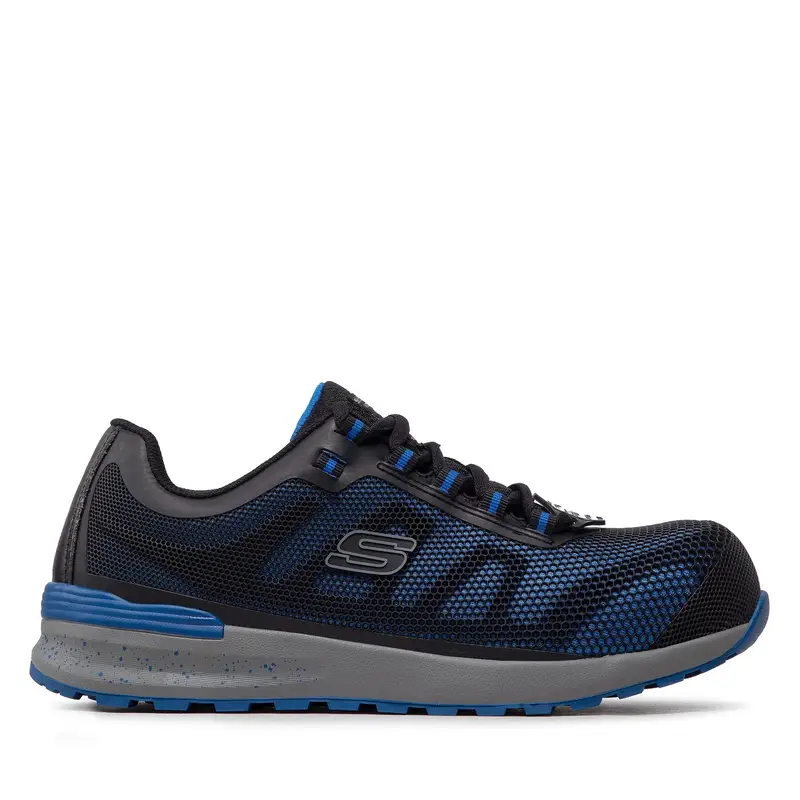 Scarpe basse Skechers Bulklin 77180EC/BLU Nero