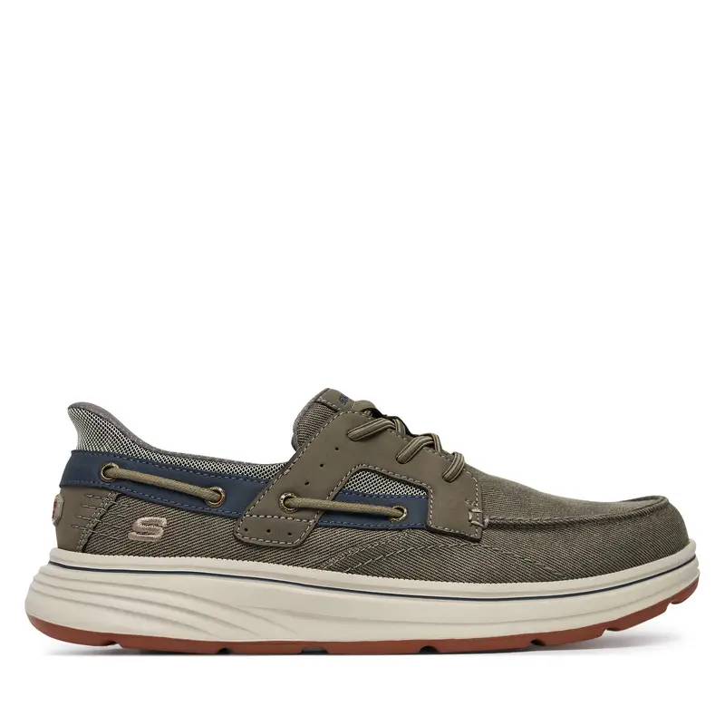 Scarpe basse Skechers Slip-ins Relaxed Fit Troutt - Davey 205599/GRY Grigio