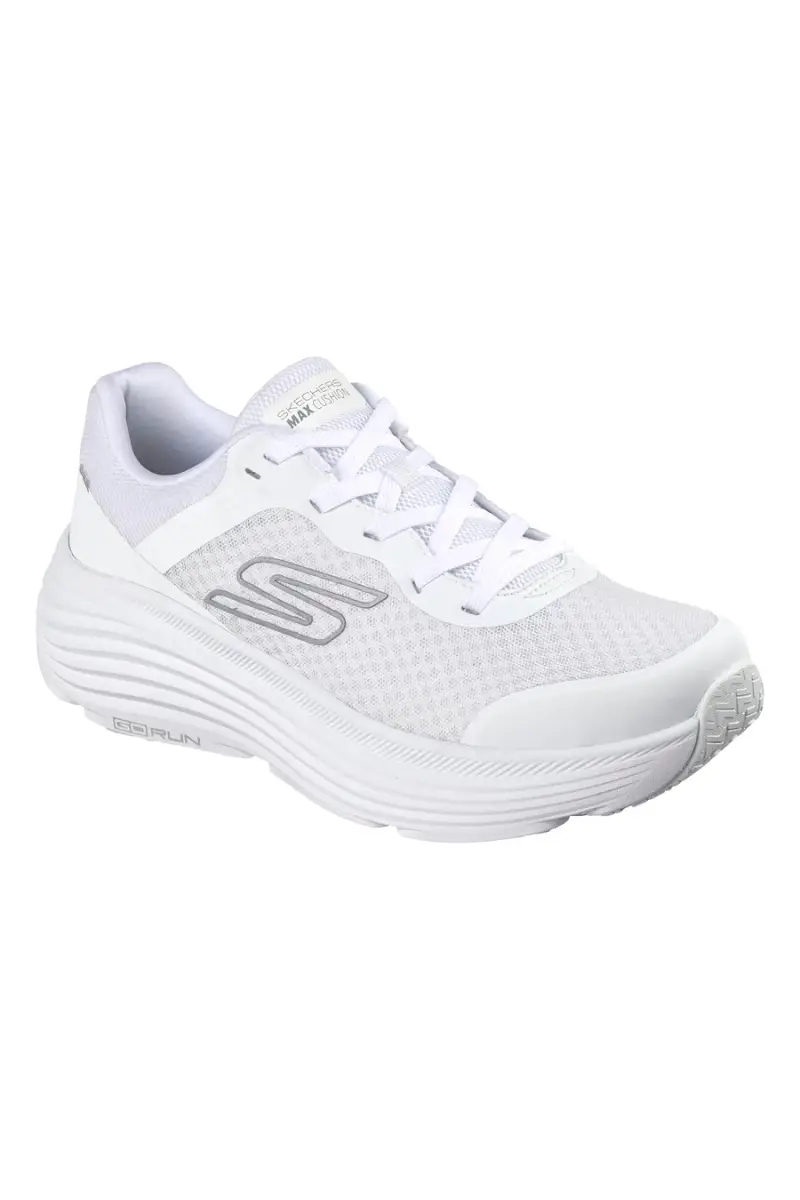 Scarpe bianche in mesh con ammortizzazione ULTRA LIGHT Skechers Max Cushioning Endeavour [BIANCO] miniatura 2