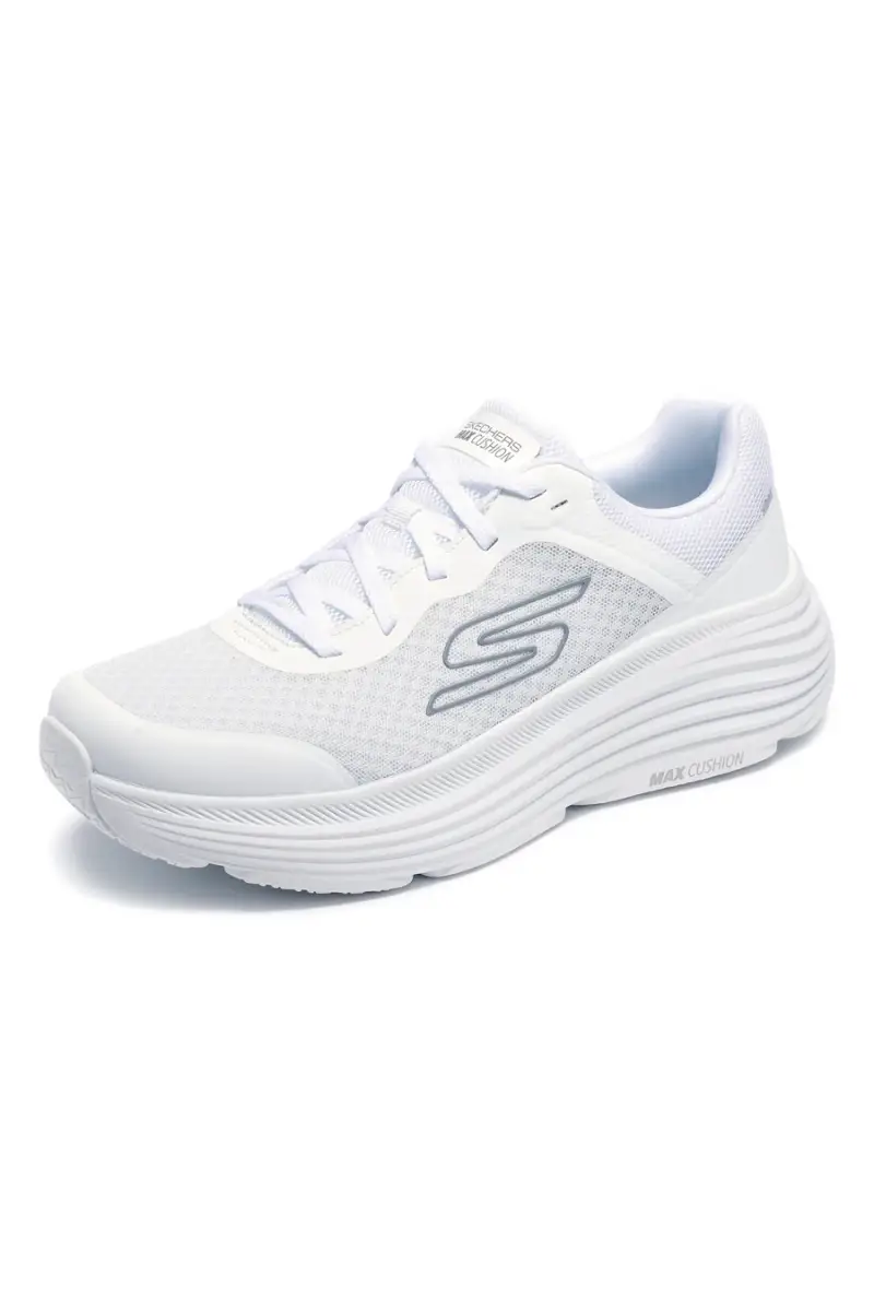 Scarpe bianche in mesh con ammortizzazione ULTRA LIGHT Skechers Max Cushioning Endeavour [BIANCO] miniatura 3