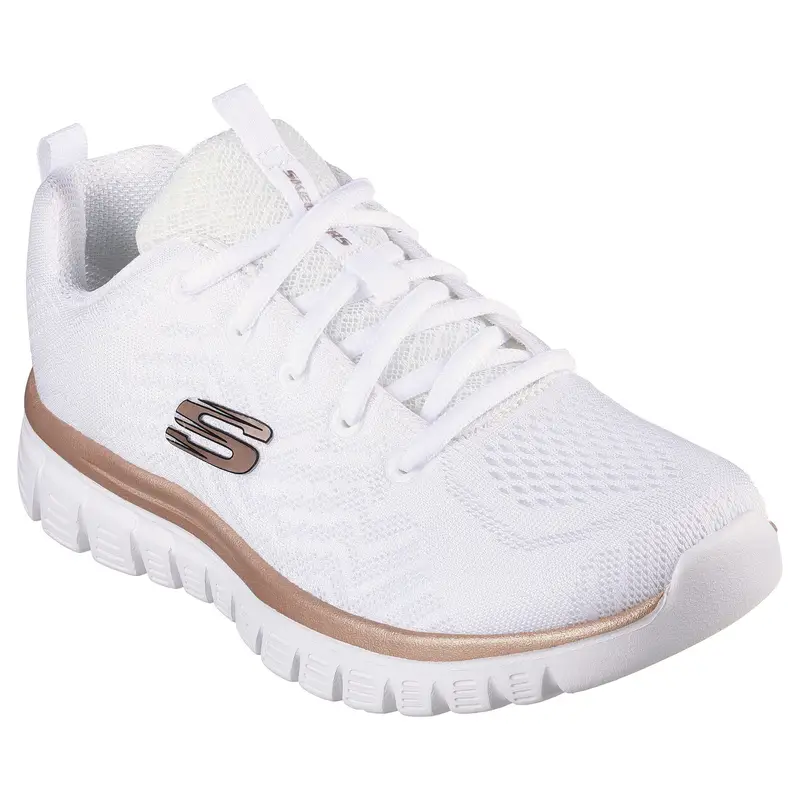 Scarpe cross-training da donna Skechers Graceful-Get Connected Blanc