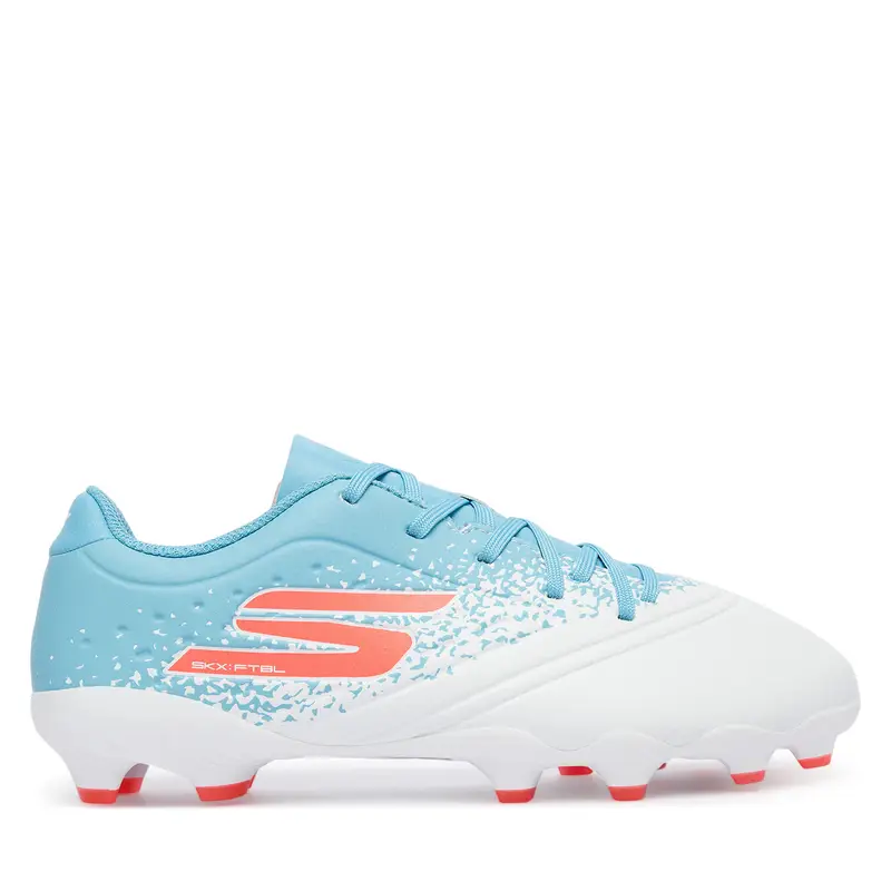 Scarpe da calcio Skechers Jr Youth Fg 252060L WTQP Bianco