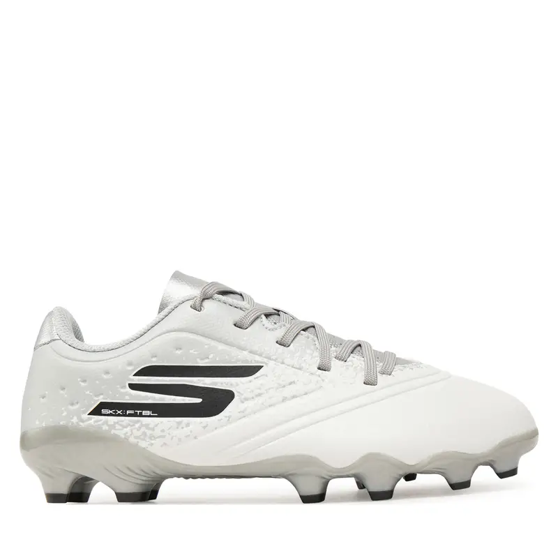 Scarpe da calcio Skechers Razor 1 5 Jr Youth 252060L/WSL Bianco