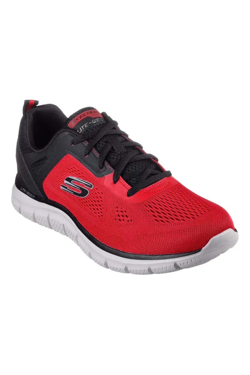 Scarpe da Fitness Rosse Vegane SKECHERS TRACK BROADER [RED miniatura 2